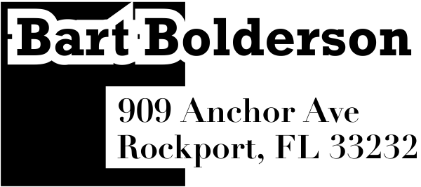 Bolderson Address Stamp