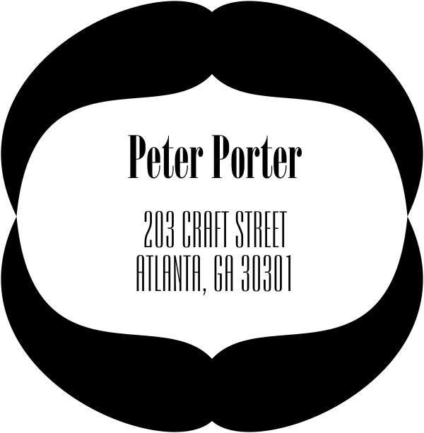 Porter Address Stamp