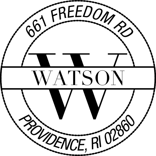 Providence Address Stamp