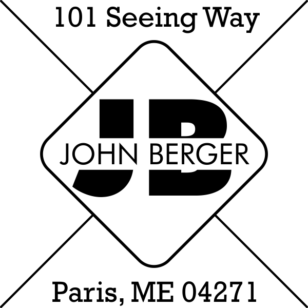 Berger Address Stamp