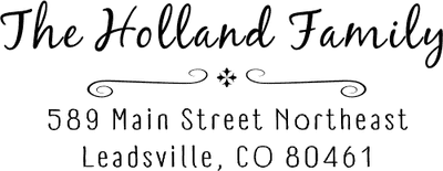 Script Address Stamp