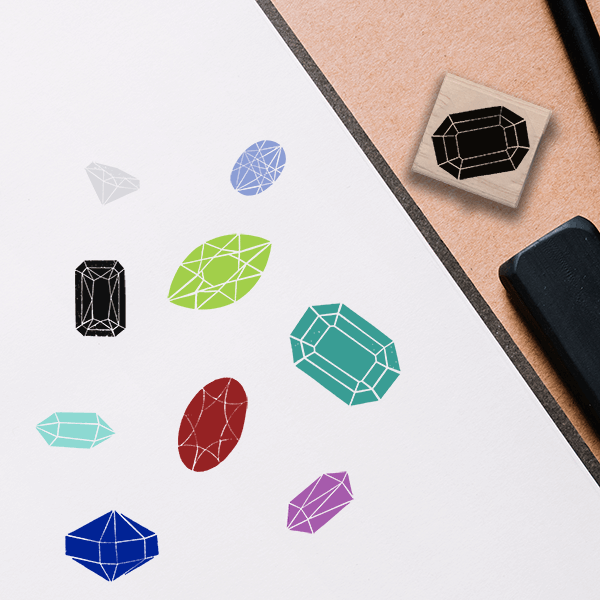 Emerald Jewel Stamp