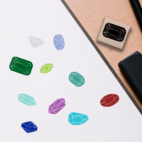 Ruby Jewel Stamp
