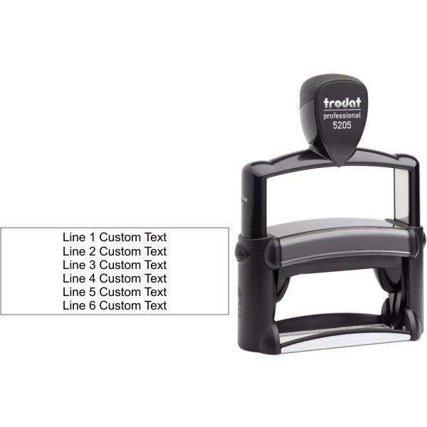 Trodat Professional 5205 Custom Text Stamp
