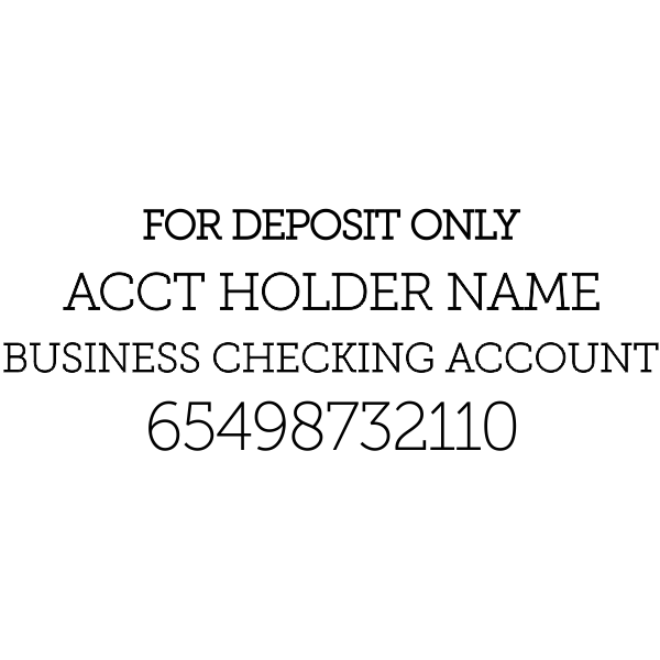 For Deposit Trodat Professional 5205