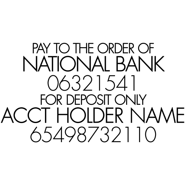 For Deposit Trodat Professional 5211
