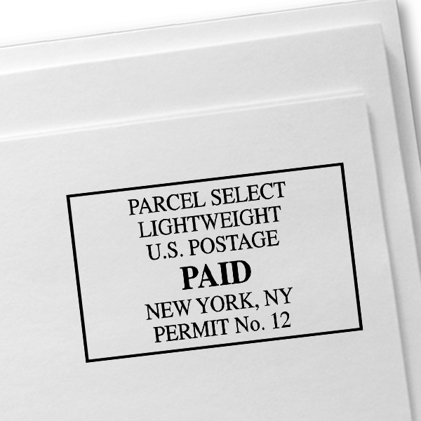 Parcel Select Mail Permit Stamp Simply Stamps