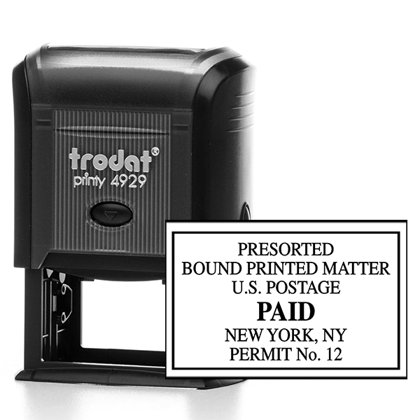 Package Services Mail Permit Stamp