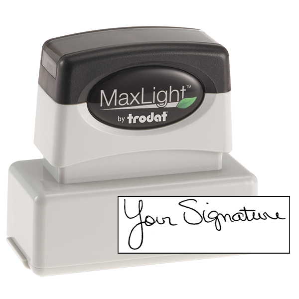 Pre-Inked Signature Stamp