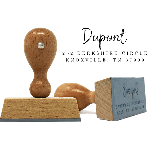 Dupont European Return Address Stamp