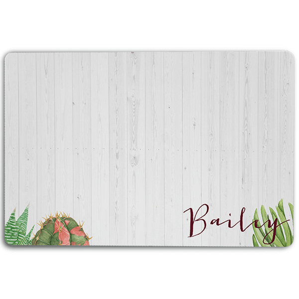 Cactus Customizable Pet Mat