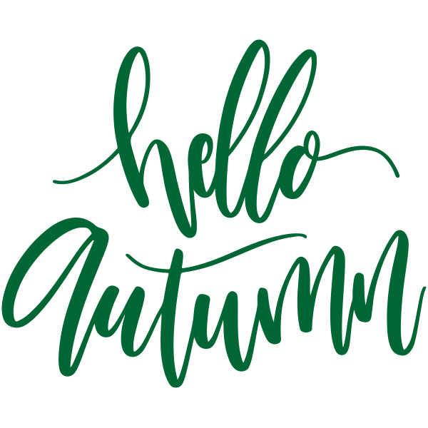 Hello Autumn Craft Stamp