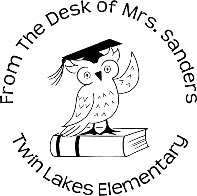 From the Desk of Stamp with Owl