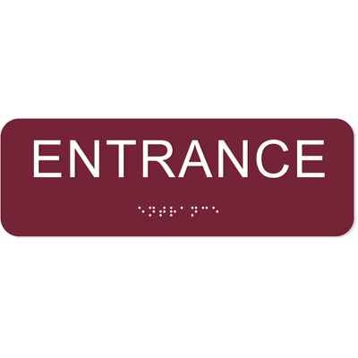 Entrance ADA Sign
