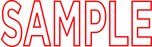 Sample Stock Stamp