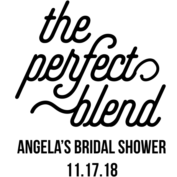 The Perfect Blend DIY Wedding Stamp