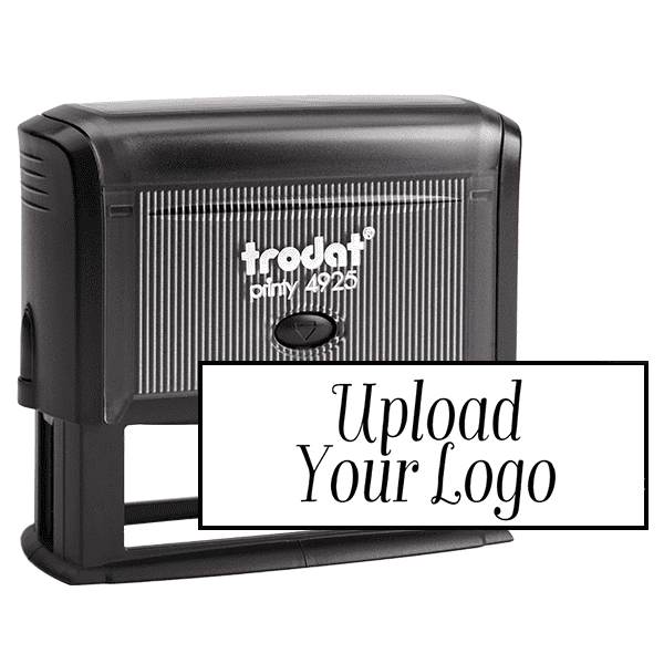 Custom Large Rectangle Logo Stamp