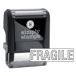 Fragile Stock Stamp