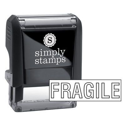 Fragile Stock Stamp