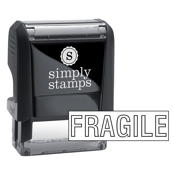 Fragile Stock Stamp