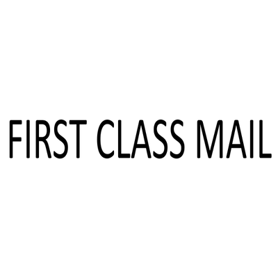 First Class Mail Stock Stamp - alternate view