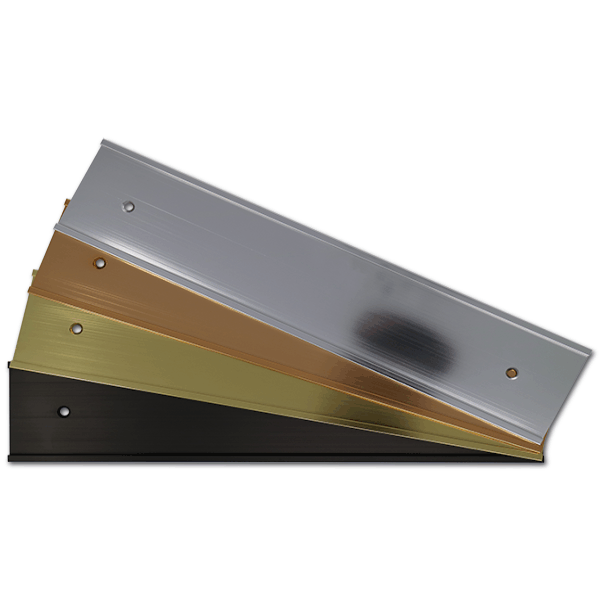 Aluminum Wall Sign Holder Only Multiple Sizes Corp Connect