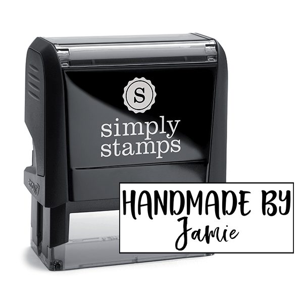 Custom Handmade By Signature Stamp