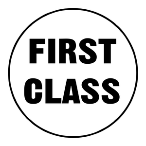 First Class Stock Stamp