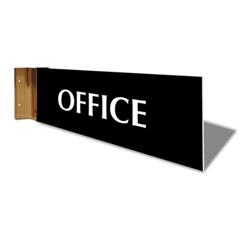 Office 4" x 12" Corridor Sign