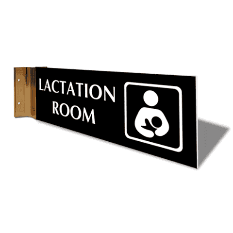 Lactation Room 4" x 12" Corridor Sign