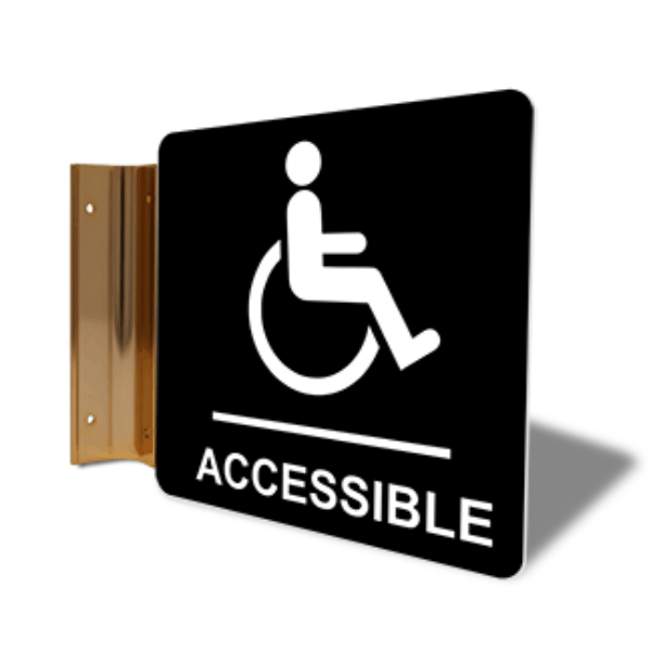 Handicap Accessible Corridor Sign | 6