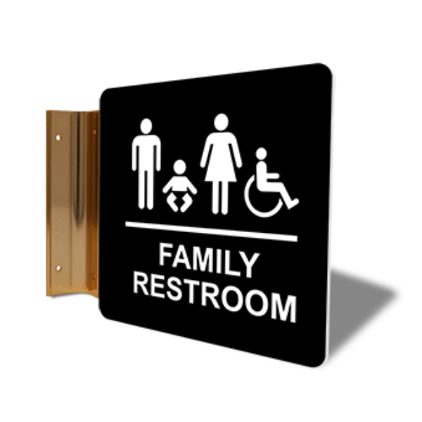 Family Restroom Corridor Sign | 6