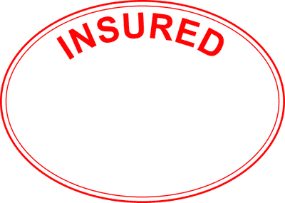 Insured Stock Stamp - alternate view