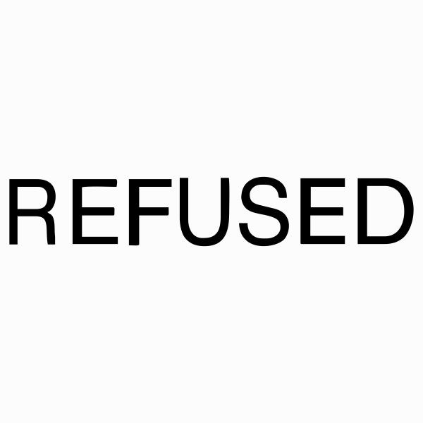 Refused Stock Stamp