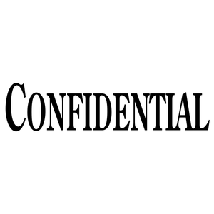 Confidential Stock Stamp