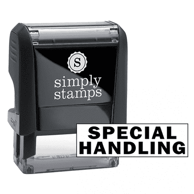 Special Handling Stock Stamp