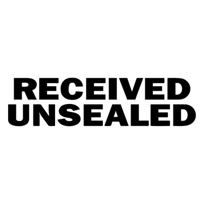 Received Unsealed Stock Stamp - alternate view