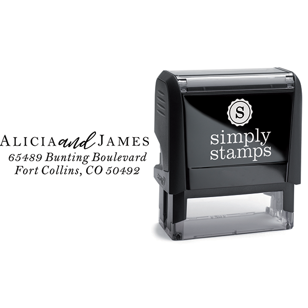 Alicia Return Address Stamp