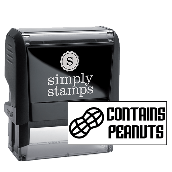 Contains Peanuts Stamp