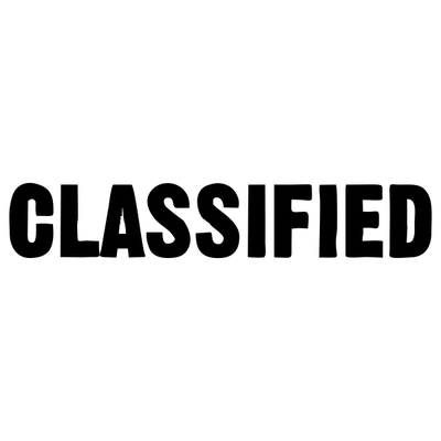 Classified Stock Stamp - alternate view
