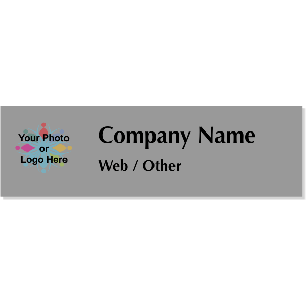 3" x 10" Business Logo Bumper Sticker