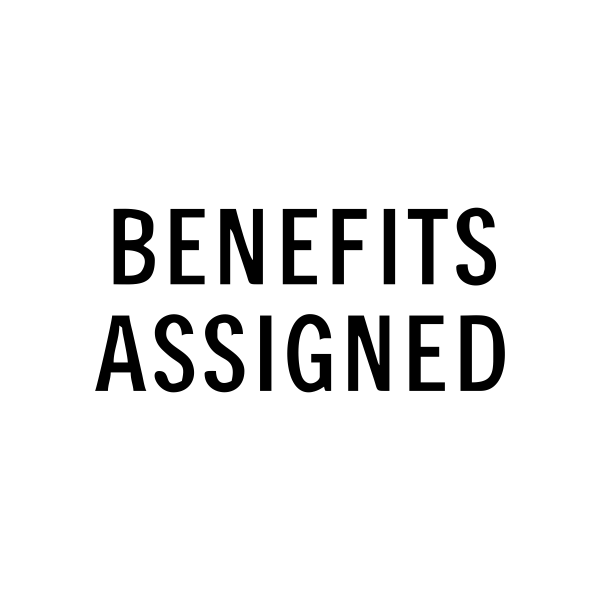 Benefits Assigned Stock Stamp