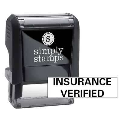 Insurance Verified Sample Stock Stamp