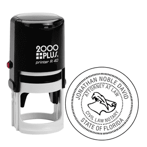 Florida Civil Law Notary Stamp