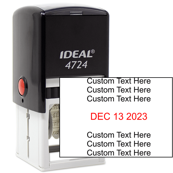 Trodat Dater 4724 with Custom Text