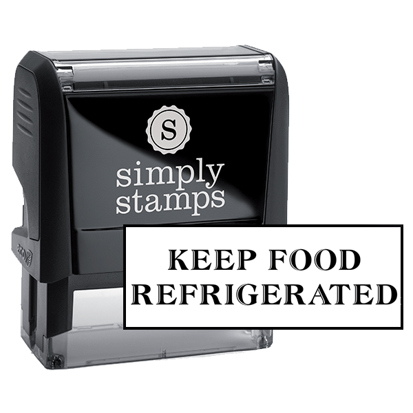 Keep Food Refrigerated Packaging Stamp