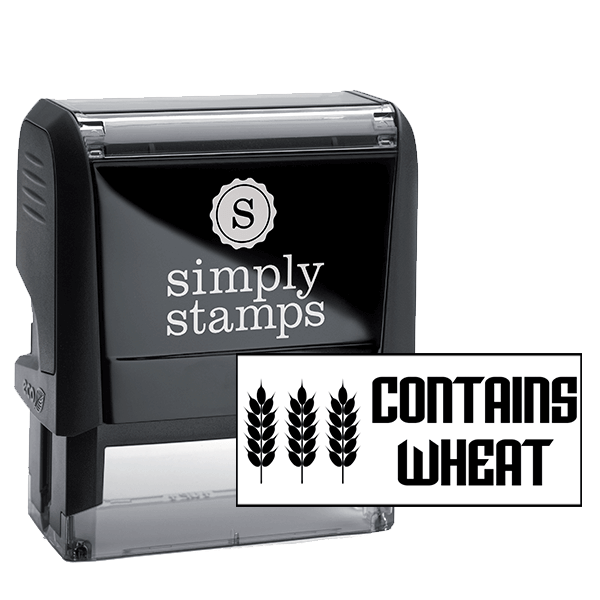 Contains Wheat Stamp
