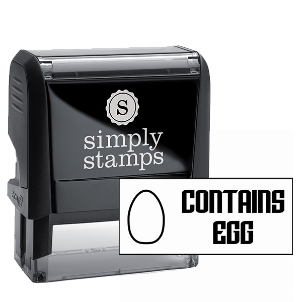 Contains Egg Stamp