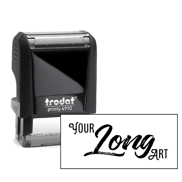 Long Rectangle Loyalty Stamp