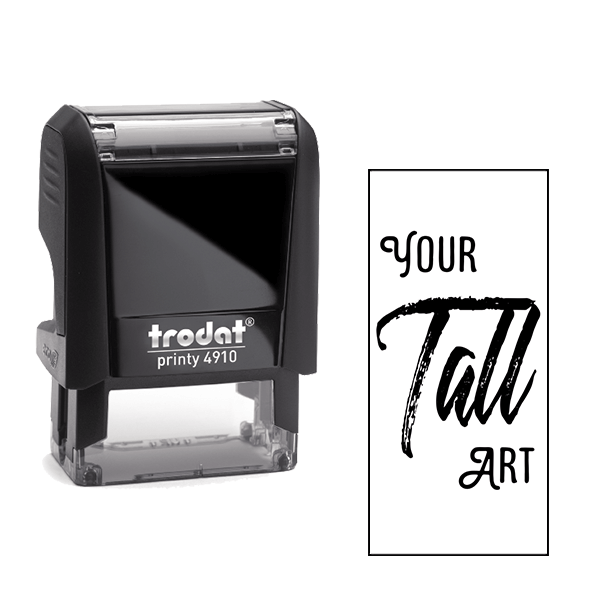 Tall Rectangle Loyalty Stamp